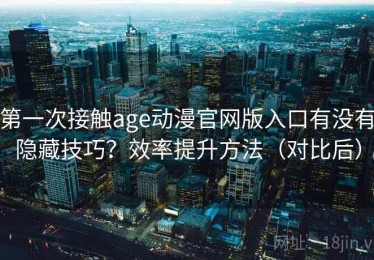 第一次接触age动漫官网版入口有没有隐藏技巧？效率提升方法（对比后）