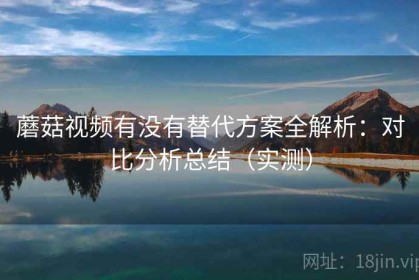 蘑菇视频有没有替代方案全解析：对比分析总结（实测）