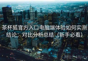 茶杯狐官方入口电脑端体验如何实测结论：对比分析总结（新手必看）