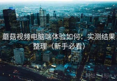 蘑菇视频电脑端体验如何：实测结果整理（新手必看）