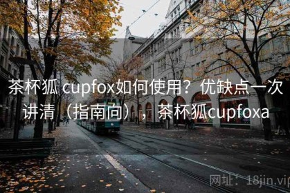 茶杯狐 cupfox如何使用？优缺点一次讲清（指南向），茶杯狐cupfoxa