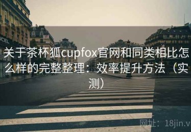 关于茶杯狐cupfox官网和同类相比怎么样的完整整理：效率提升方法（实测）
